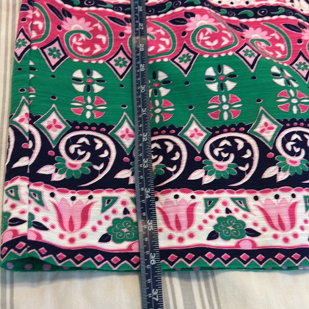 Talbots Multicolor Patterned Dress - image 8